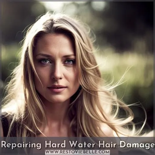 Repairing Hard Water Hair Damage
