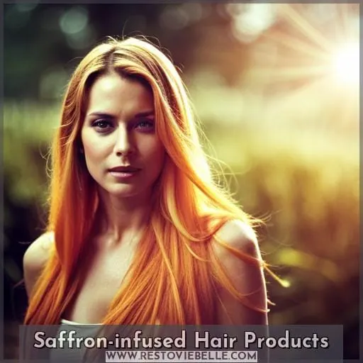 Saffron-infused Hair Products