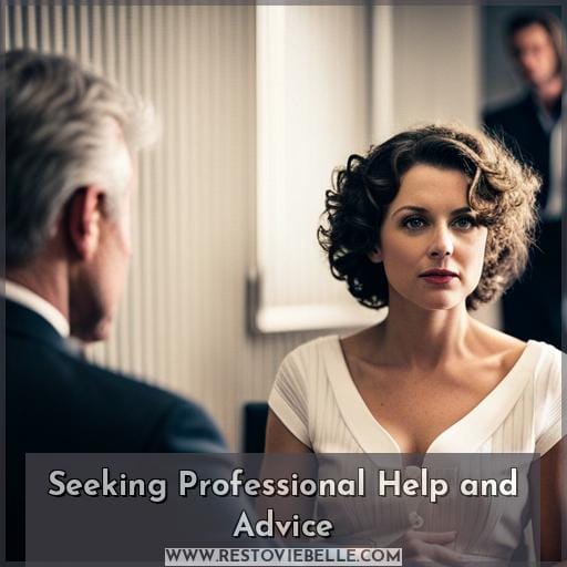 Seeking Professional Help and Advice