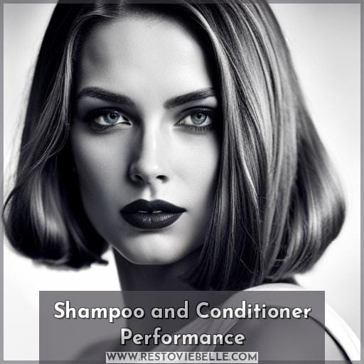 Shampoo and Conditioner Performance Shampoo and Conditioner Performance