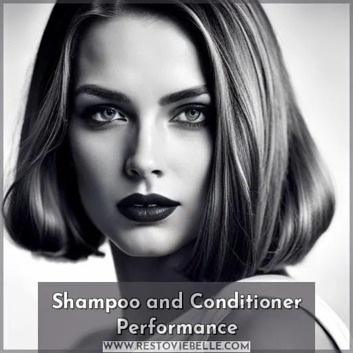 Shampoo and Conditioner Performance