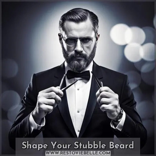 Shape Your Stubble Beard