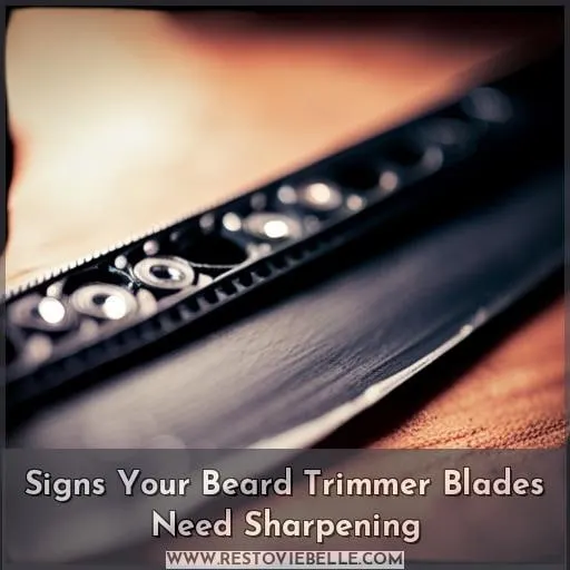 Signs Your Beard Trimmer Blades Need Sharpening
