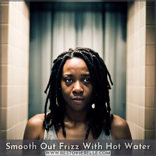 Smooth Out Frizz With Hot Water