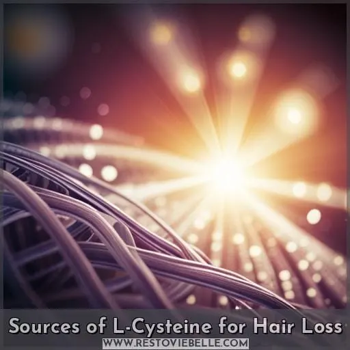 Sources of L-Cysteine for Hair Loss