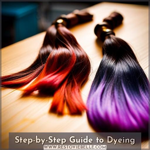 Step-by-Step Guide to Dyeing Step-by-Step Guide to Dyeing