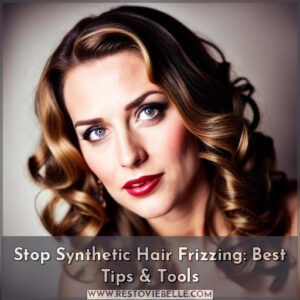 stop synthetic hair frizzing