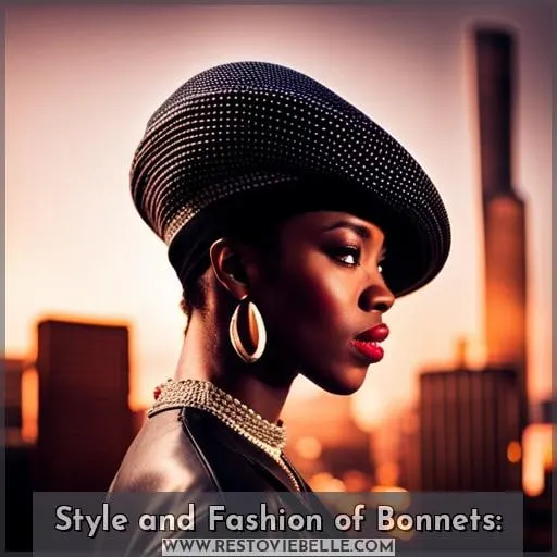 Style and Fashion of Bonnets: