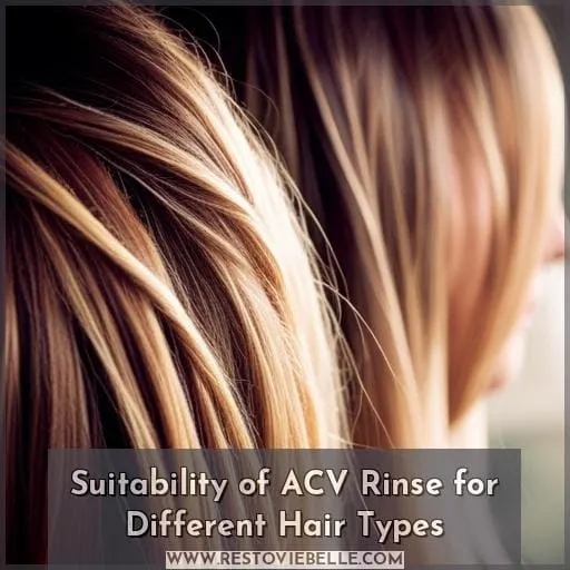 Suitability of ACV Rinse for Different Hair Types