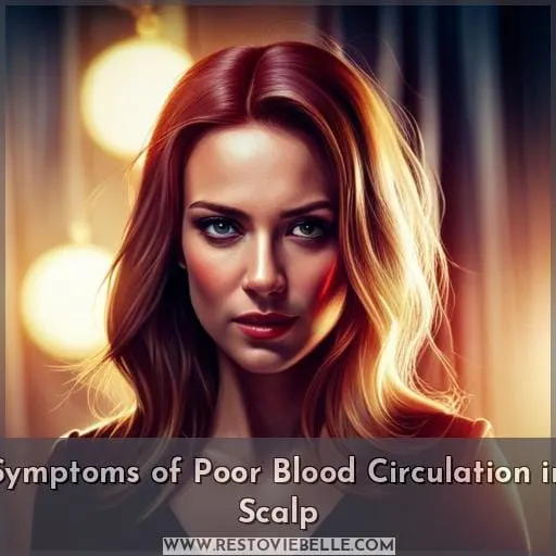 Symptoms of Poor Blood Circulation in Scalp