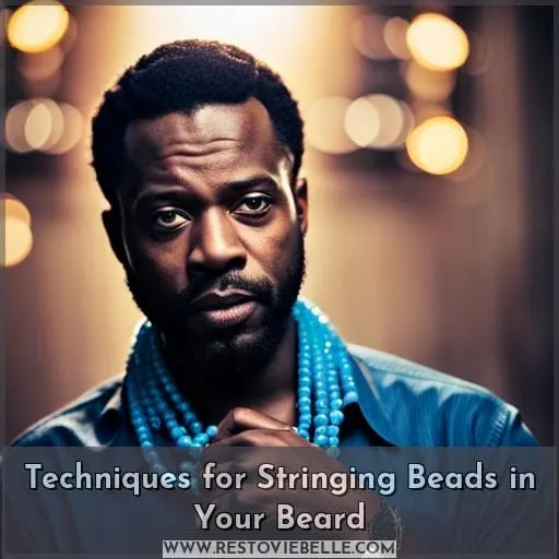 Techniques for Stringing Beads in Your Beard