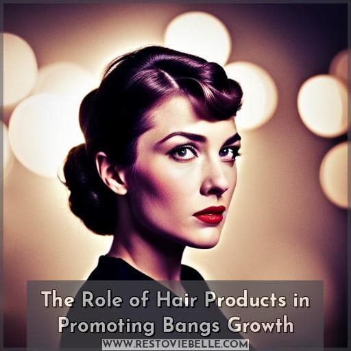 The Role of Hair Products in Promoting Bangs Growth