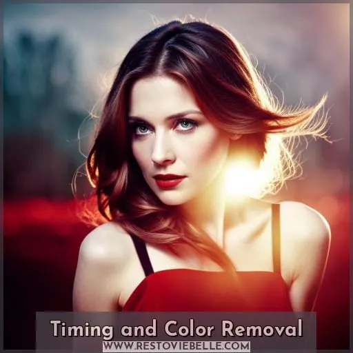 Timing and Color Removal