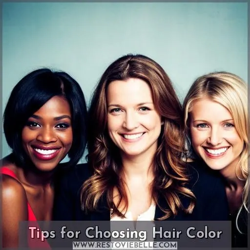 Tips for Choosing Hair Color