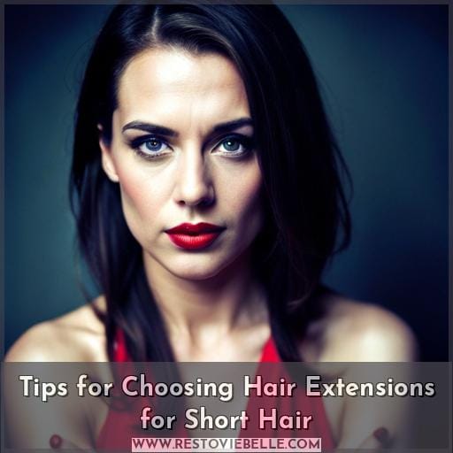Tips for Choosing Hair Extensions for Short Hair