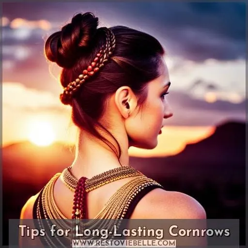 Tips for Long-Lasting Cornrows