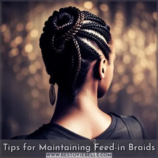 Tips for Maintaining Feed-in Braids