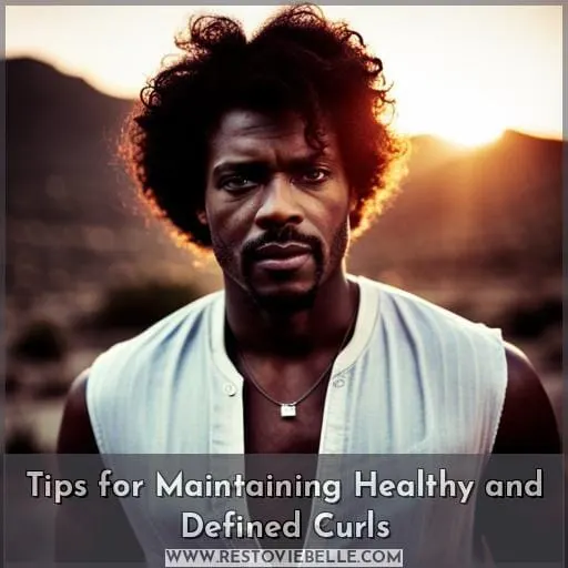 Tips for Maintaining Healthy and Defined Curls