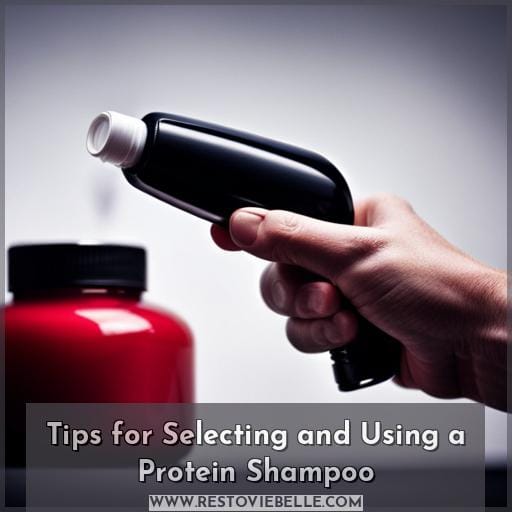 Tips for Selecting and Using a Protein Shampoo