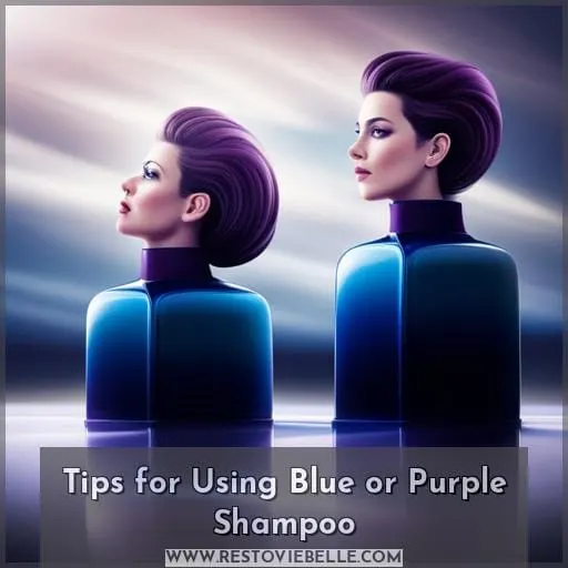 Tips for Using Blue or Purple Shampoo