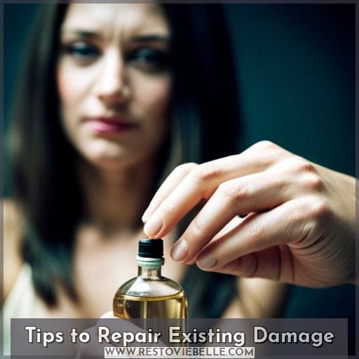 Tips to Repair Existing Damage Tips to Repair Existing Damage