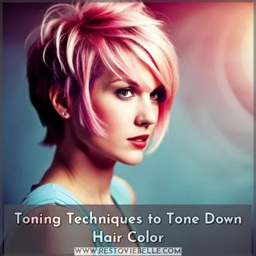 Toning Techniques to Tone Down Hair Color