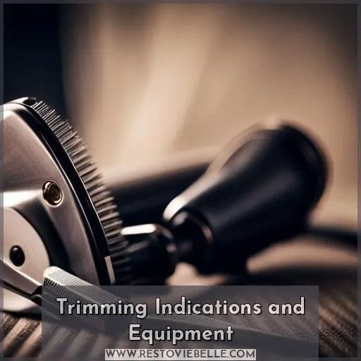 Trimming Indications and Equipment