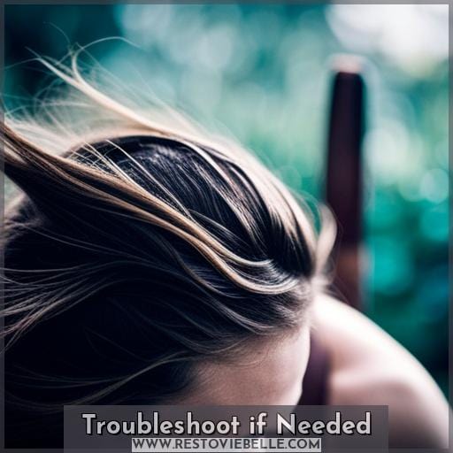 Troubleshoot if Needed
