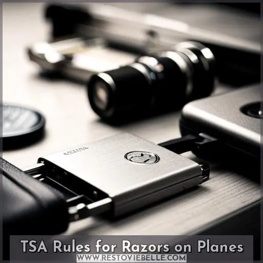 TSA Rules for Razors on Planes