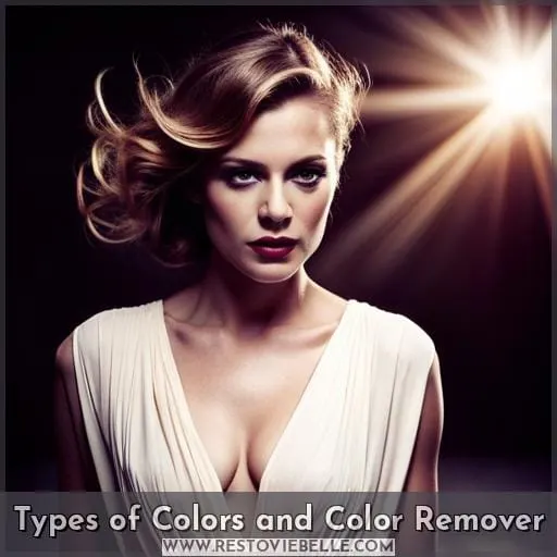 Types of Colors and Color Remover