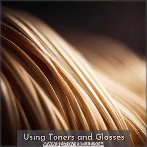 Using Toners and Glosses