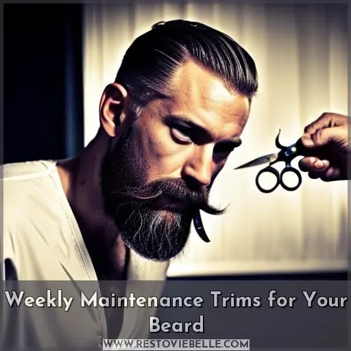 Weekly Maintenance Trims for Your Beard