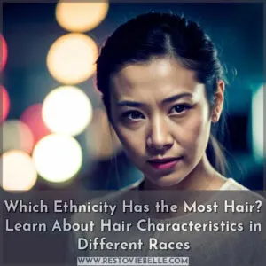 what ethnicity has the most hair