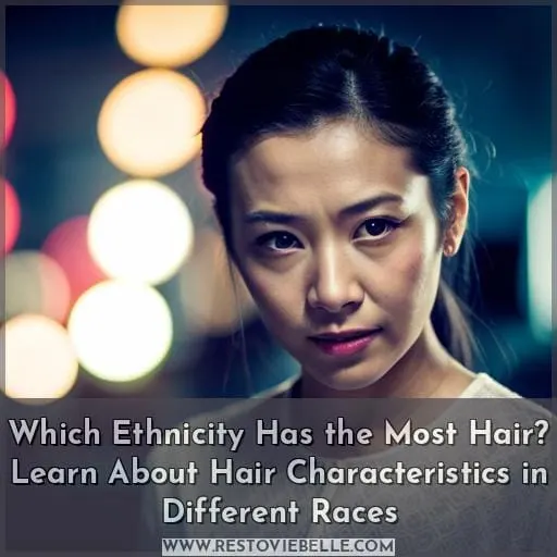 what ethnicity has the most hair