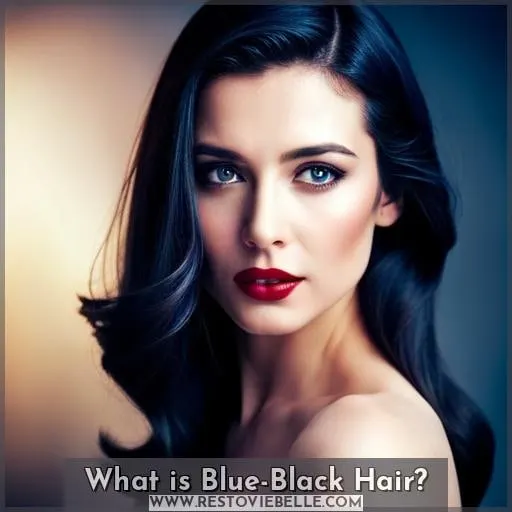 What is Blue-Black Hair