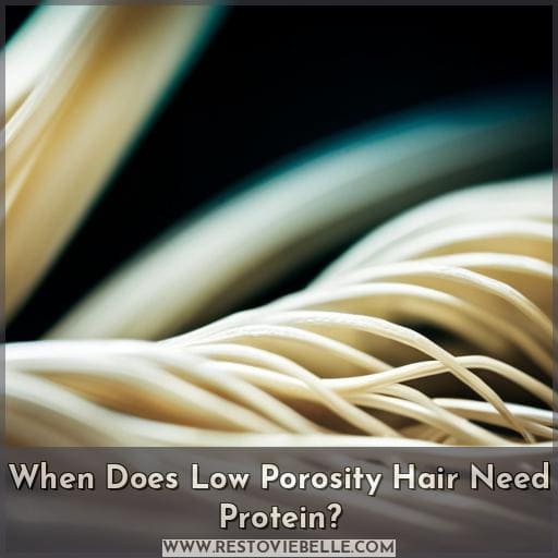 When Does Low Porosity Hair Need Protein