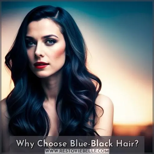 Why Choose Blue-Black Hair