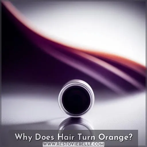 Why Does Hair Turn Orange