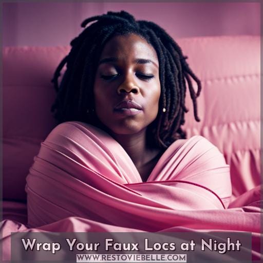 Wrap Your Faux Locs at Night Wrap Your Faux Locs at Night