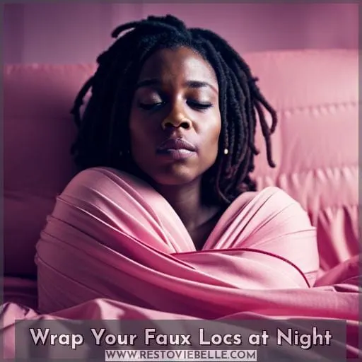 Wrap Your Faux Locs at Night