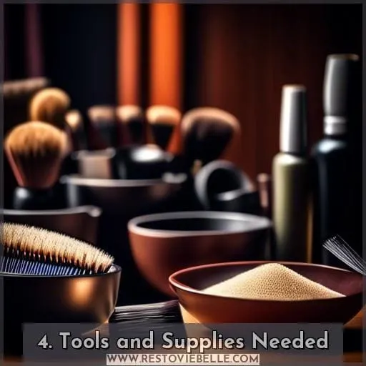 4. Tools and Supplies Needed