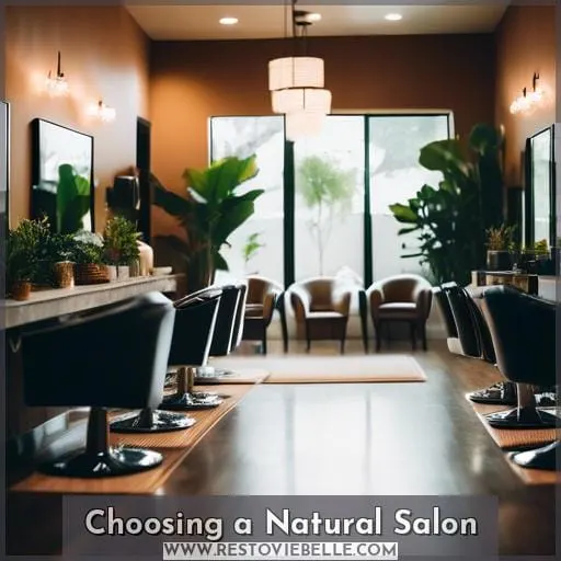 Choosing a Natural Salon