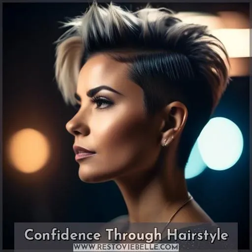 Confidence Through Hairstyle