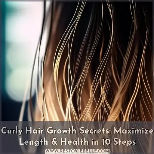 does curly hair grow slower