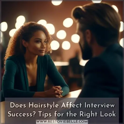 does hairstyle matter in an interview