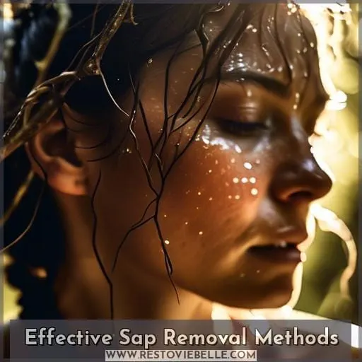 Effective Sap Removal Methods