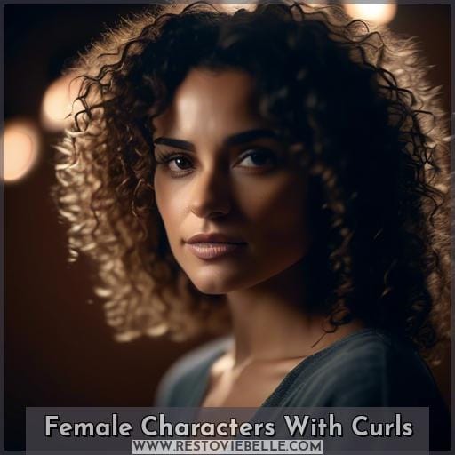 Female Characters With Curls