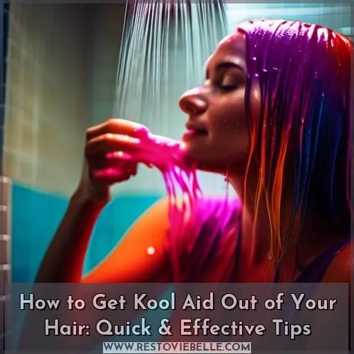 how to get kool aid out of your hair
