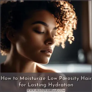 how to moisturize low porosity hair