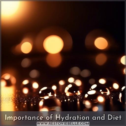 Importance of Hydration and Diet